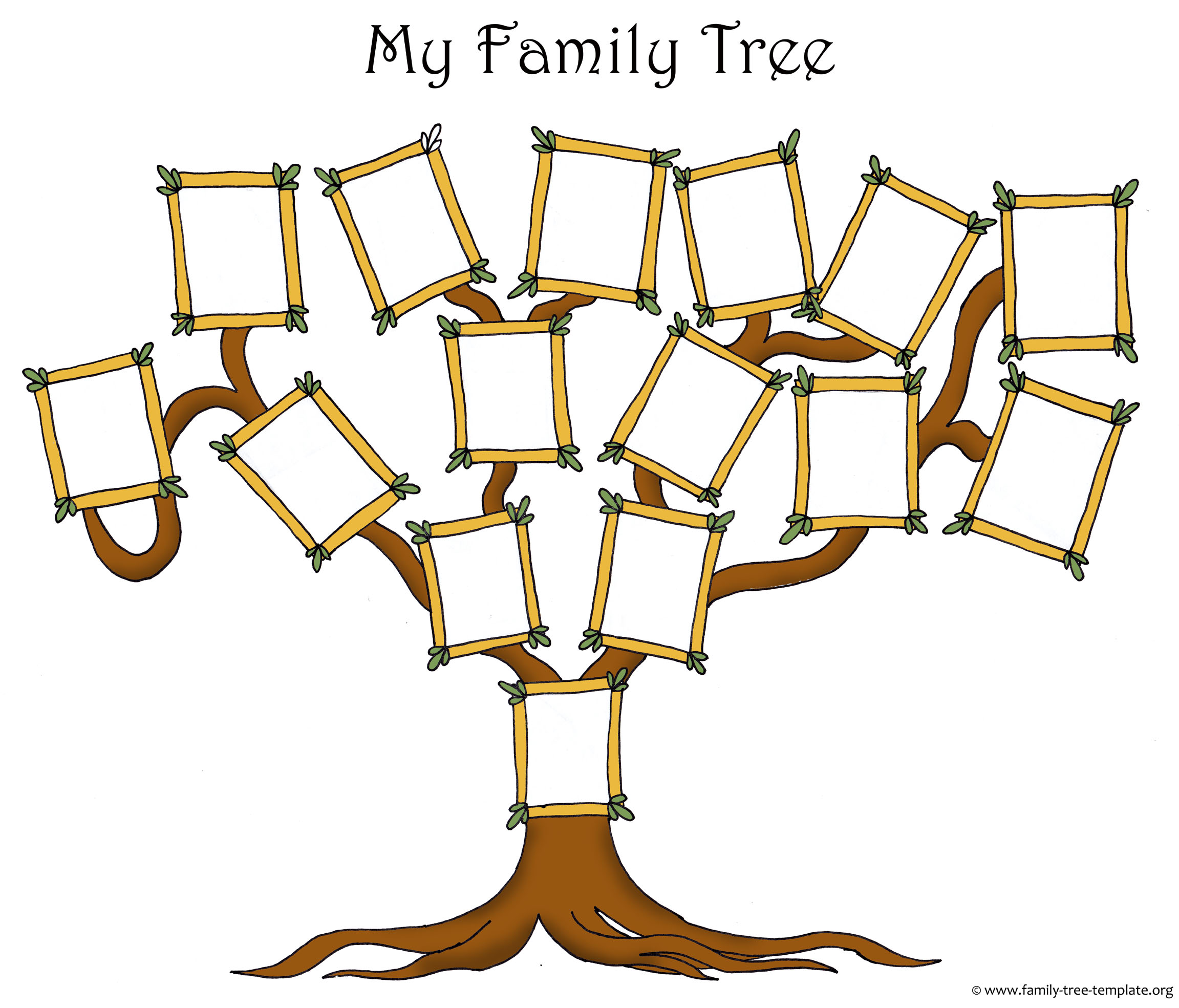 Family Tree Printable Chart