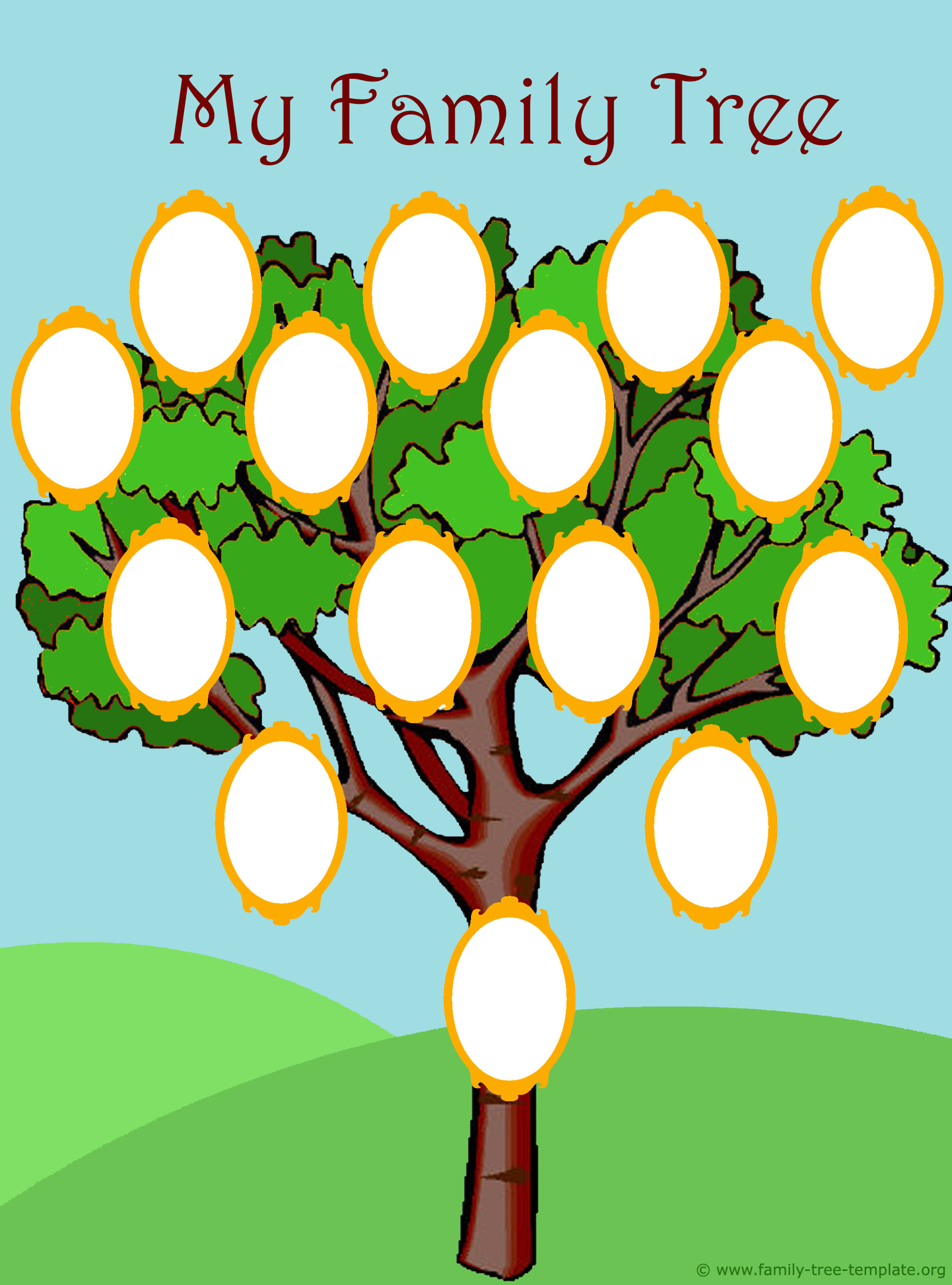 Find the Right Family  Tree  Chart Free Genealogy Forms